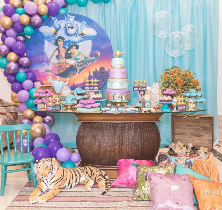 Jasmine Birthday Party Ideas - A Pretty Celebration