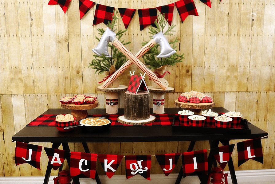 Lumberjack baby shower ideas - A Pretty Celebration